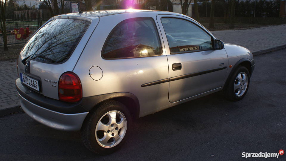 OPEL CORSA B 10 12V KLIMA ABS lakier metallic kujawsko-pomorskie Bydgoszcz