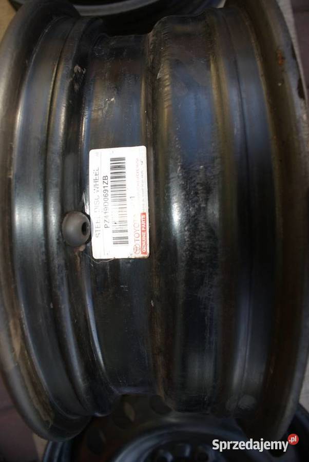 Stalowe Toyota 15 5x100 ET45 Yaris IVAvensis podkarpackie Nozdrzec