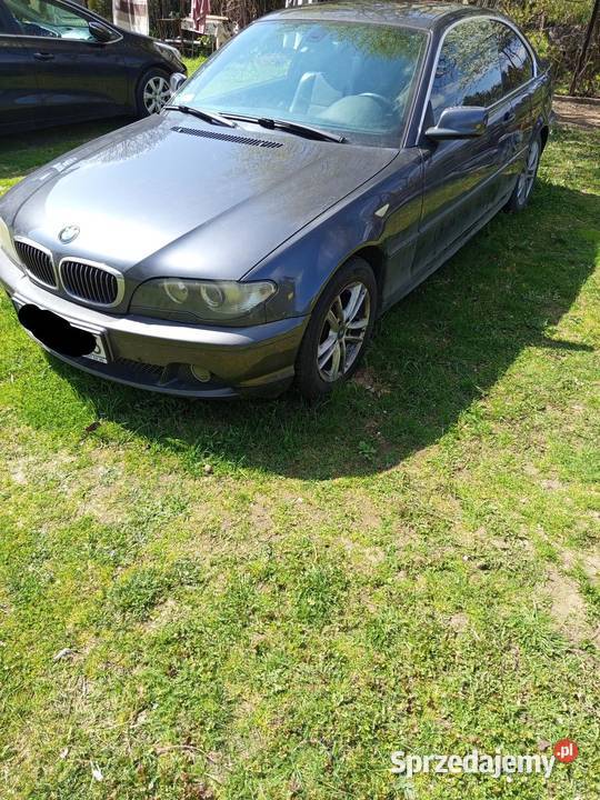 BMW E46 318 Ci Coupe USZKODZONY SILNIK przyciemniane szyby Pabianice sprzedam
