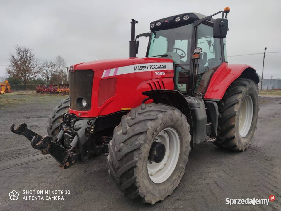 Massey Ferguson 7485 09r z Tuzem moc 170 silnik Skrzynia biegów Automatyczna
