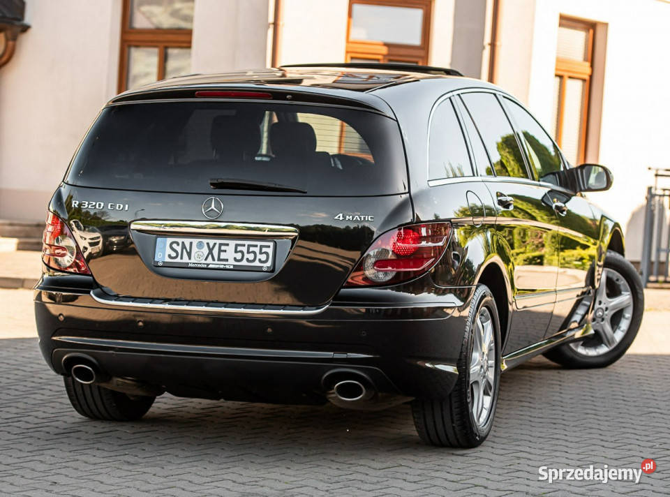 Mercedes R 320 LONG R320CDI 4Matic 7G Avantgarde nawigacja mazowieckie Zwoleń