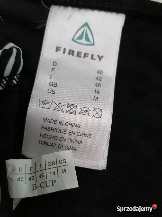 40B FIREFLY Damskie tankini Lorisa czarnobiałe śląskie