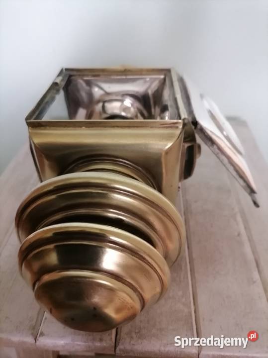 Stara lampa kolejowa na naftę Vintage Lampy Kraków sprzedam