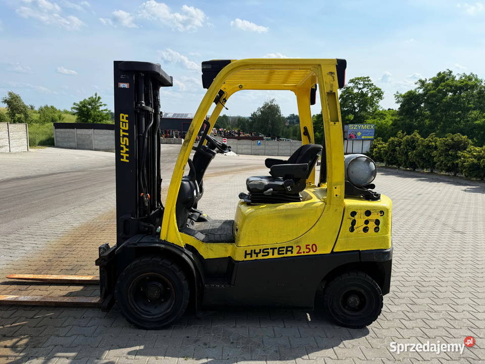 wózek widłowy HYSTER H25FT LPG Triplex 49m Wózki widłowe łódzkie