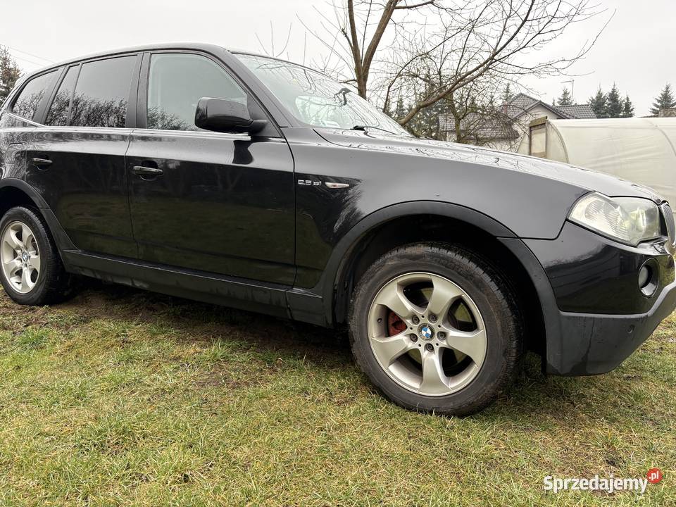 BMW X3 25 Si 218 Gaz Landi Renzo Rok produkcji 2008 Świdwin