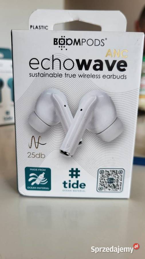 Boompods ANC echowave sustainable true wireless Ełk
