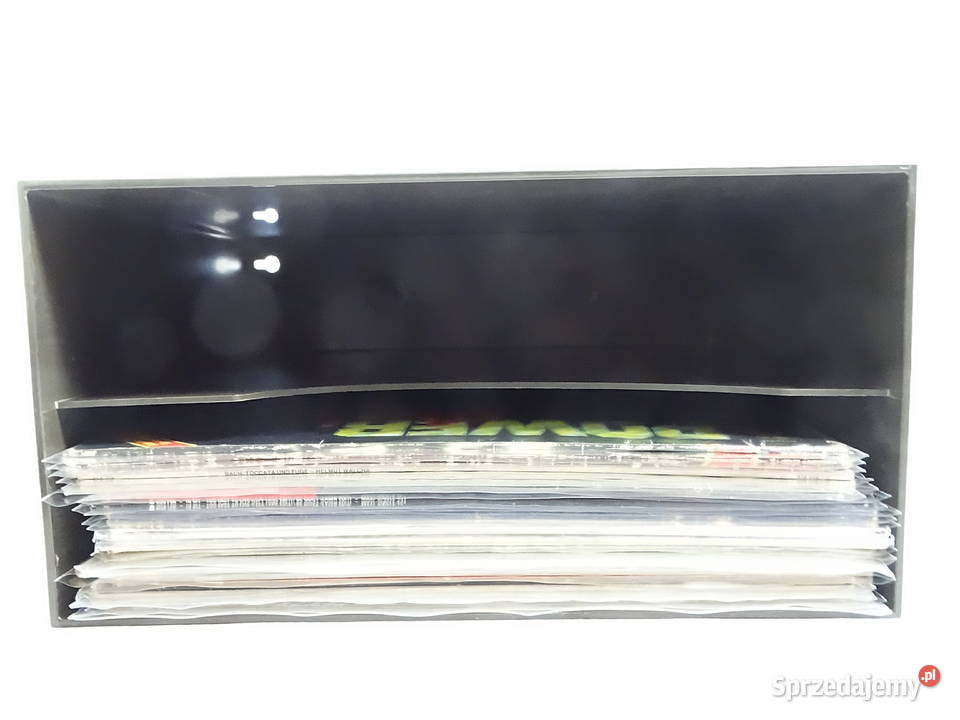 Organizer Box na Płyty Winylowe 50 LP Czarny