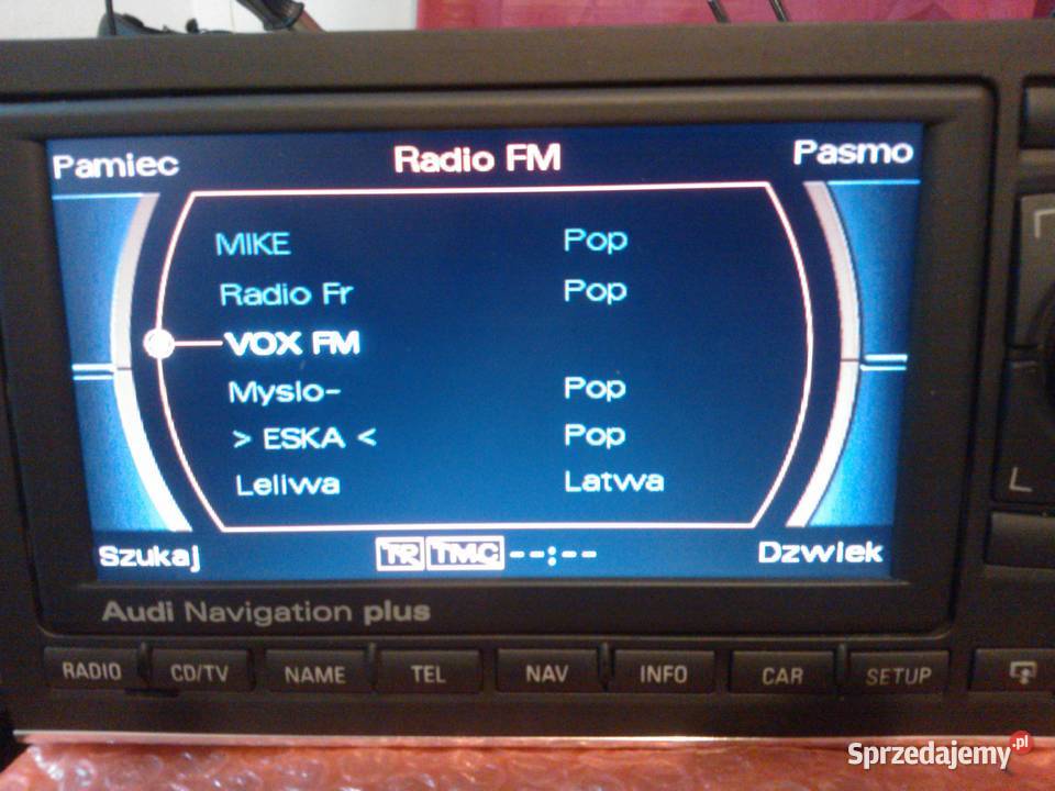 Polskie menu mapy naprawa nawigacje Ford Audi VW Chełm