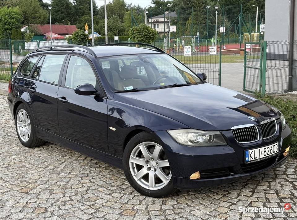 BMW e91 320d 2007r xenon automat M Zamiana Kombi Seria 3 śląskie Sosnowiec