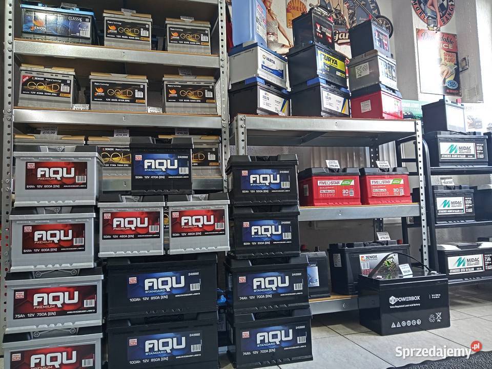 Akumulator AQU 100Ah 850A P Częstochowa sprzedam