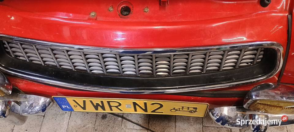 Ramka atrapy chrom ramka stalowa wewnętrzna Iwiny