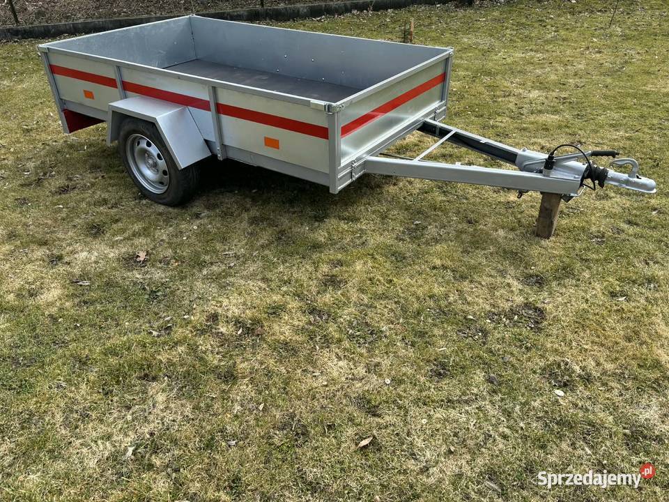 przyczepka samochodowa sprawna chamowana Do samochodów osobowych małopolskie Andrychów