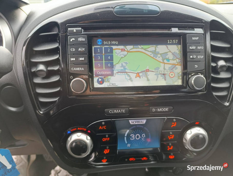 Nissan Juke 16 Kamera Nawigacja Bezwypadkowy 92 bluetooth Dulowa