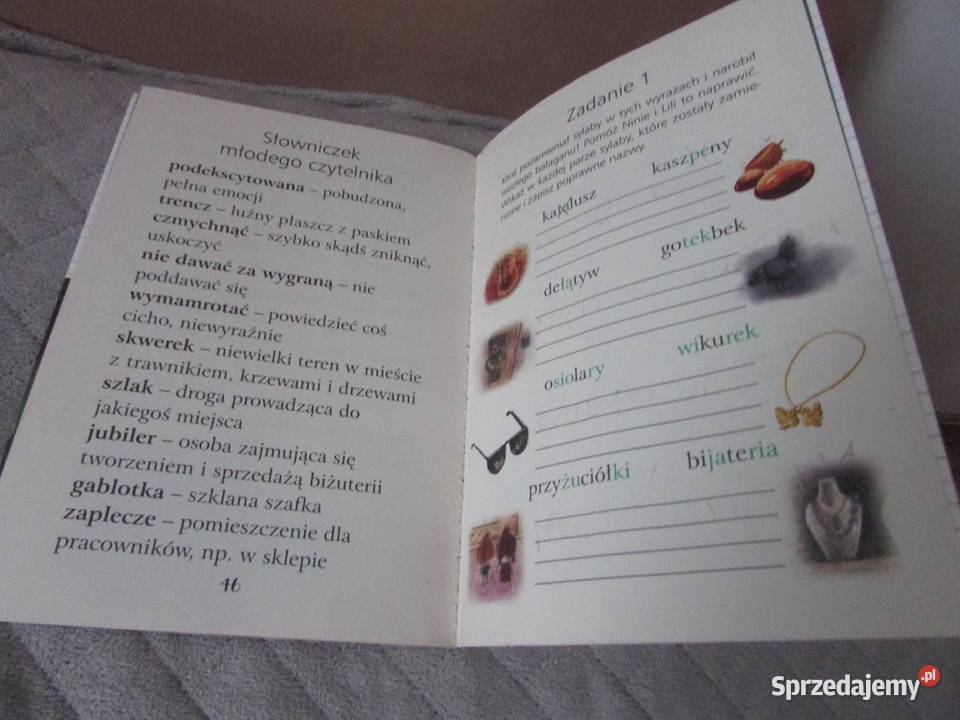 książka dzieci już czytam sylabami Sąsiad Szpieg Książki dla dzieci Kraków