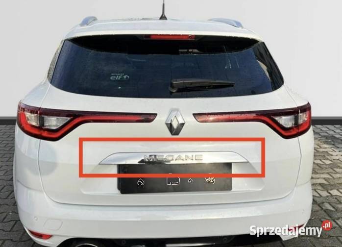 Blenda listwa tylnej klapy Megane IV osobowe Wrocław sprzedam