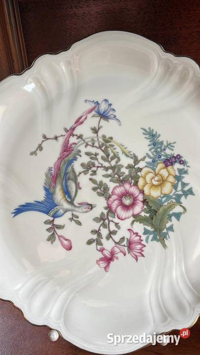 Patera Rajski Ptak Rosenthal Kronach Germany Porcelana i szkło pomorskie Gdańsk