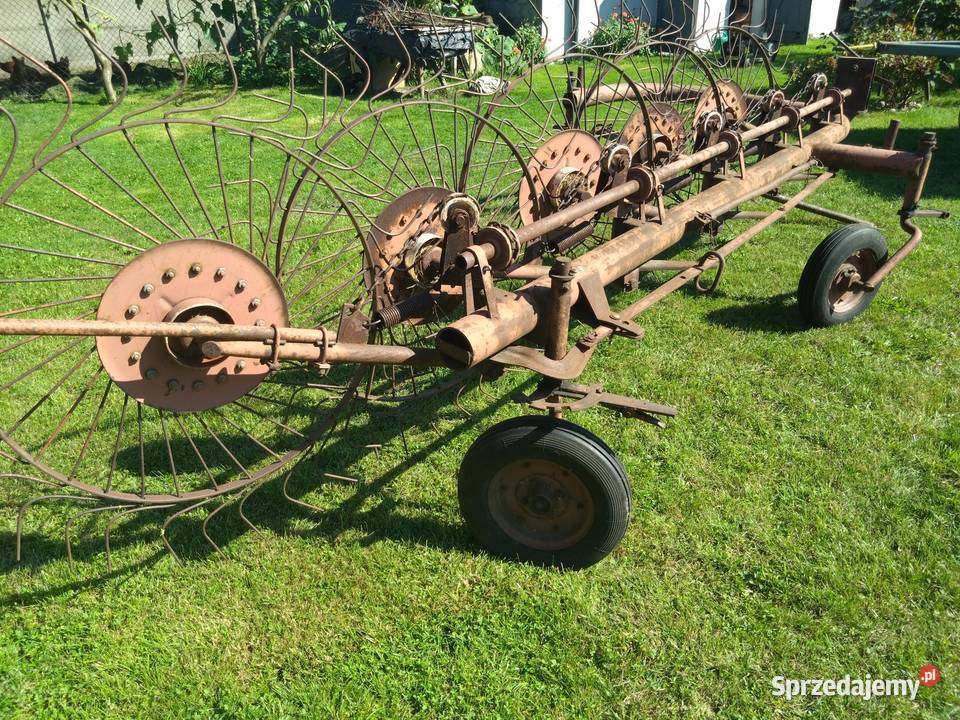 Zgrabiarka 5 gwiazdowa przetrząsarka Czechy