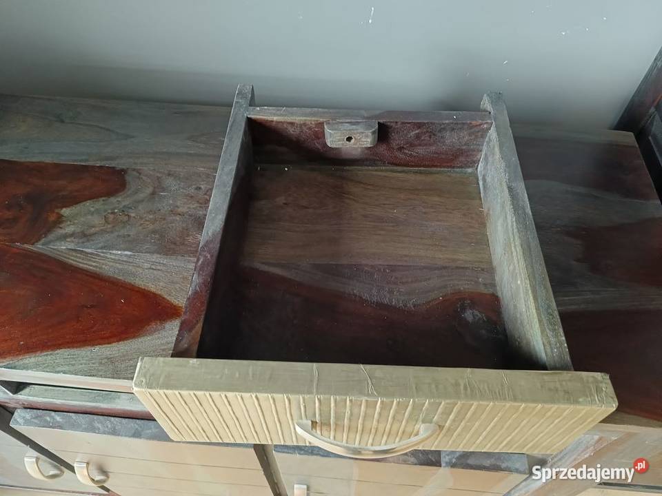 Komplet lite drewno palisander Gutmann Factory łódzkie Dobroń sprzedam