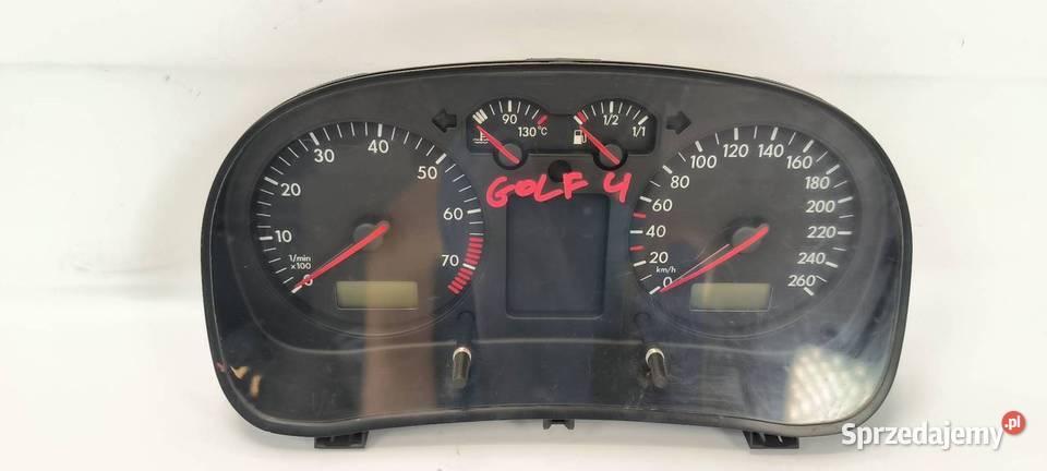 LICZNIK ZEGAR VOLKSWAGEN GOLF IV 1J09198600 osobowe Lipno