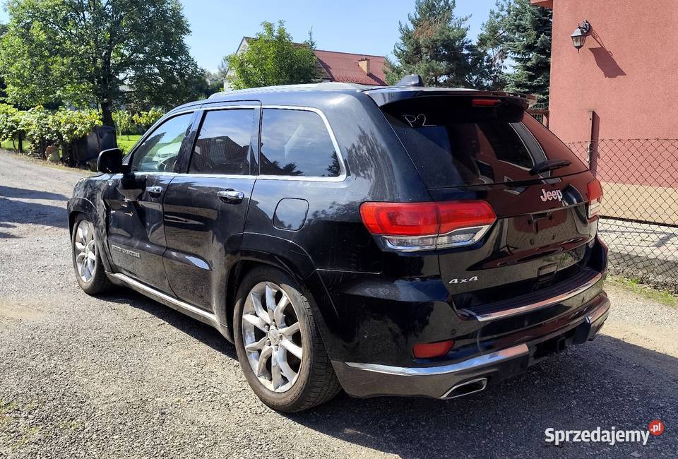 Jeep Grand Cherokee 36 V6 Summit AWD 2018 kurtyny powietrzne