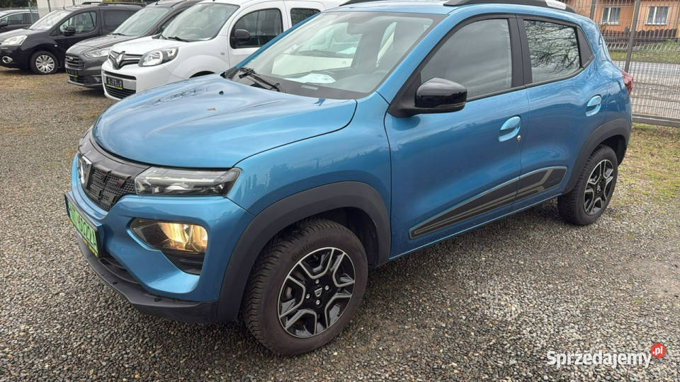 Dacia spring klima automat kamera 14tyskm niebieski Zbąszyń