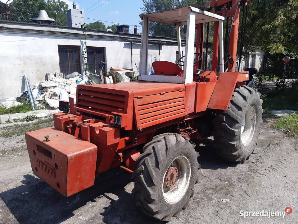 Wózek widłowy manitu 4x4 Warszawa sprzedam
