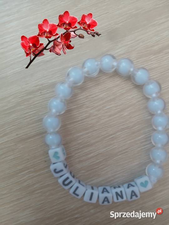 Bransoletki imienne personalizowane Żory