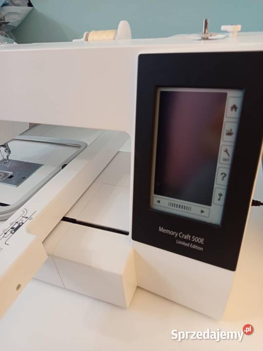 Hafciarka Janome MC500E Limited Edition Artistic Warszawa sprzedam