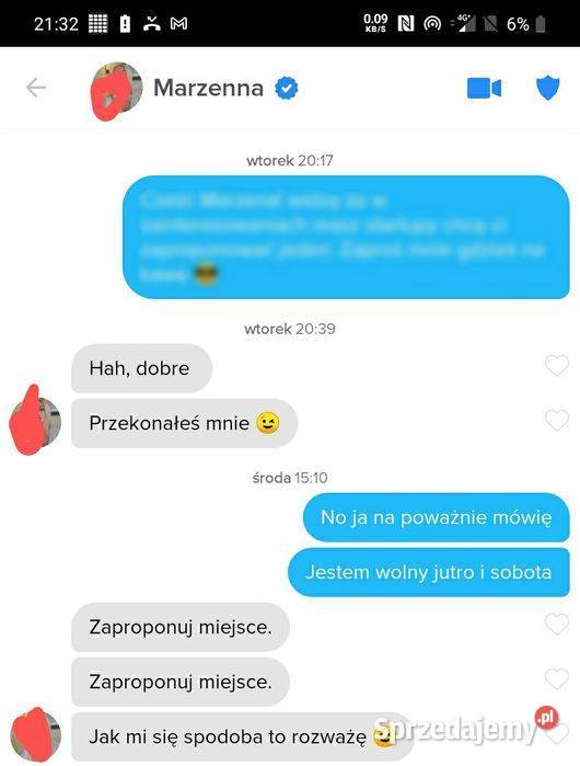 Tinder zacząć rozmowę 69 otwieraczy gotowe sprzedam