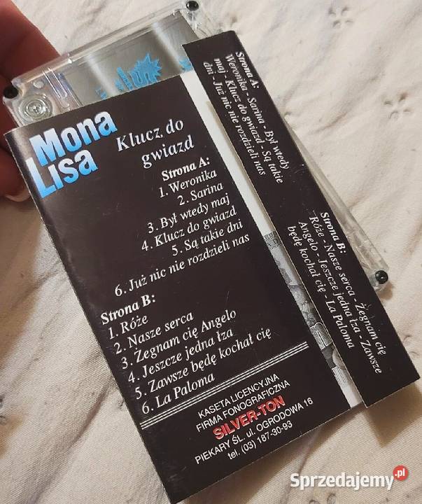 Mona Lisa trzy kasety w stanie idealnym Płyty i kasety kujawsko-pomorskie Chełmno