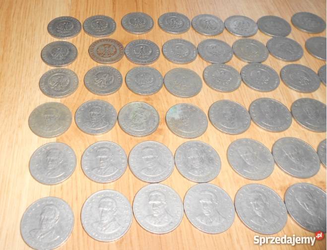 Monety z okresu około 1973 roku 60 sztuk podkarpackie Brzozów