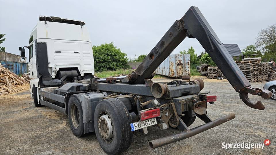 MAN TGA 26430 Hakowiec Meiller Kontenery Ciesław