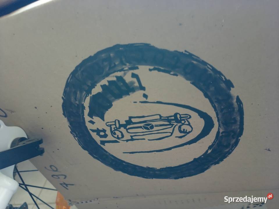 Mercedes 190 SL ponton mały duży ramka Jarosław