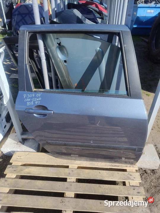 DRZWI PRAWY TYŁ EZWD PEUGEOT 307