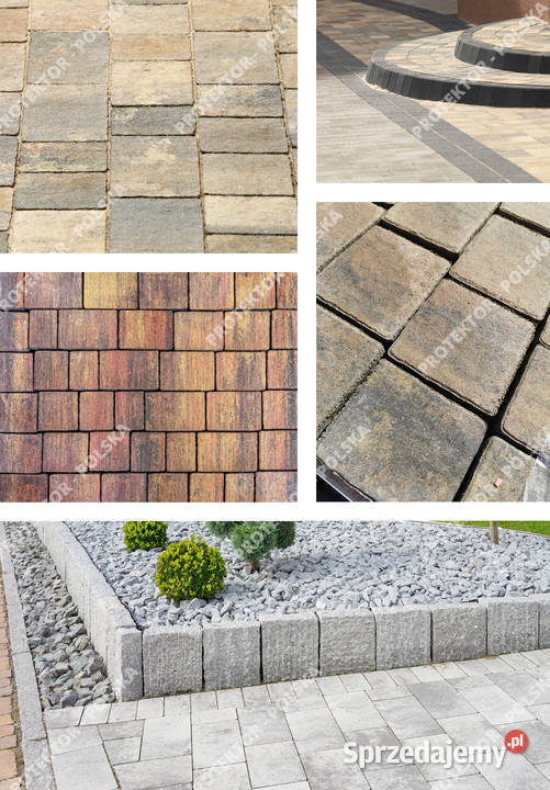 Bruk Akropol kostka ozdobna dekoracyjna betonowa Kostka brukowa Szczecin