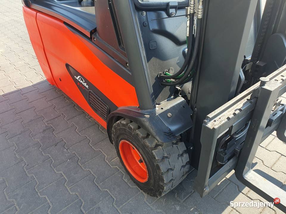 Wózek widłowy LINDE E20L02 18r Duplex 315 m E18 Proszowice