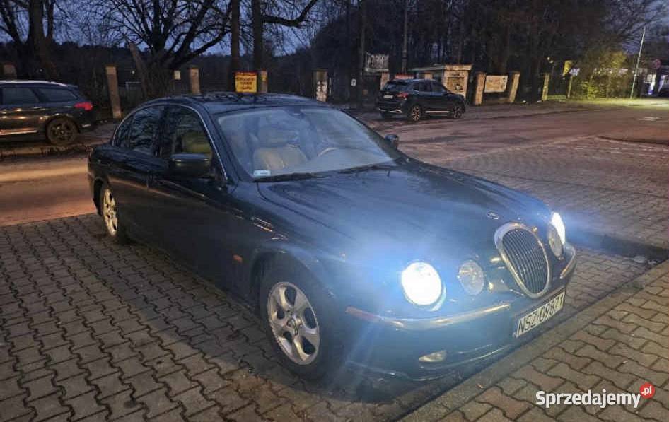 Jaguar SType 30BenzLPG Skóry Podgrzewane Fotele S-Type Nidzica