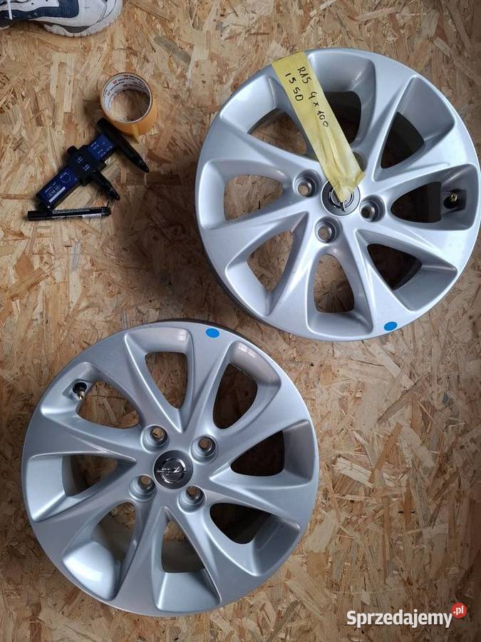 Felgi aluminiowe Opel r15 4x100 Opel OE Bolesławiec