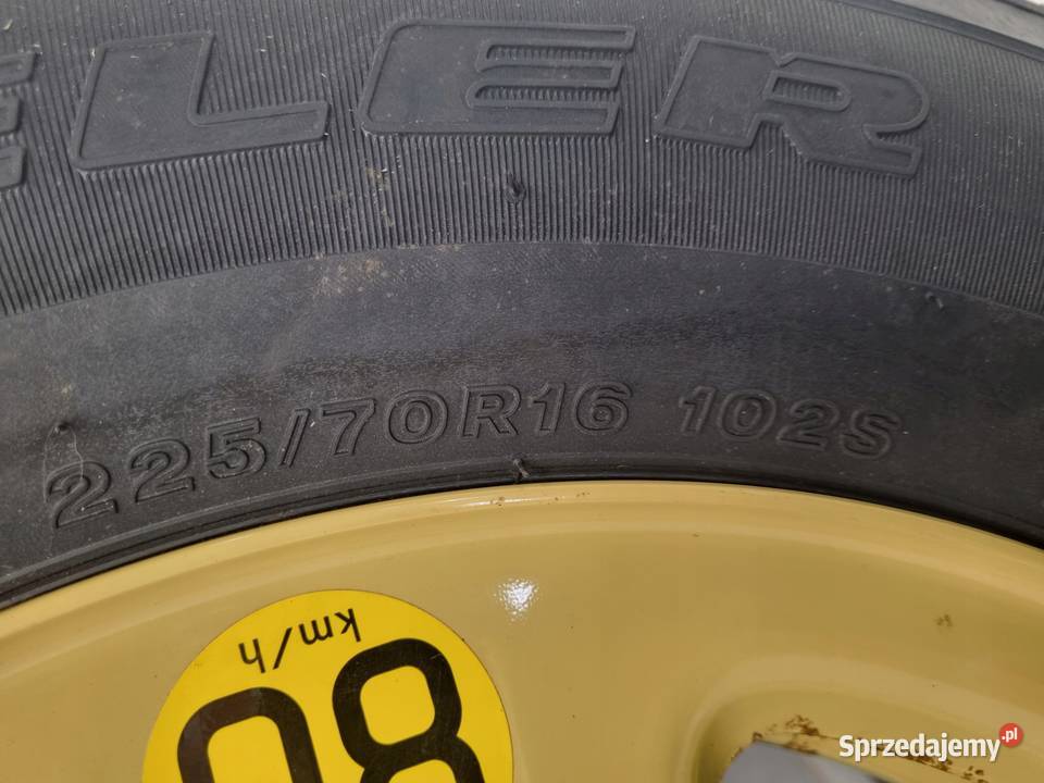 KOŁO ZAPASOWE Suzuki Grand Vitara II Zapas felga Felgi Chełm