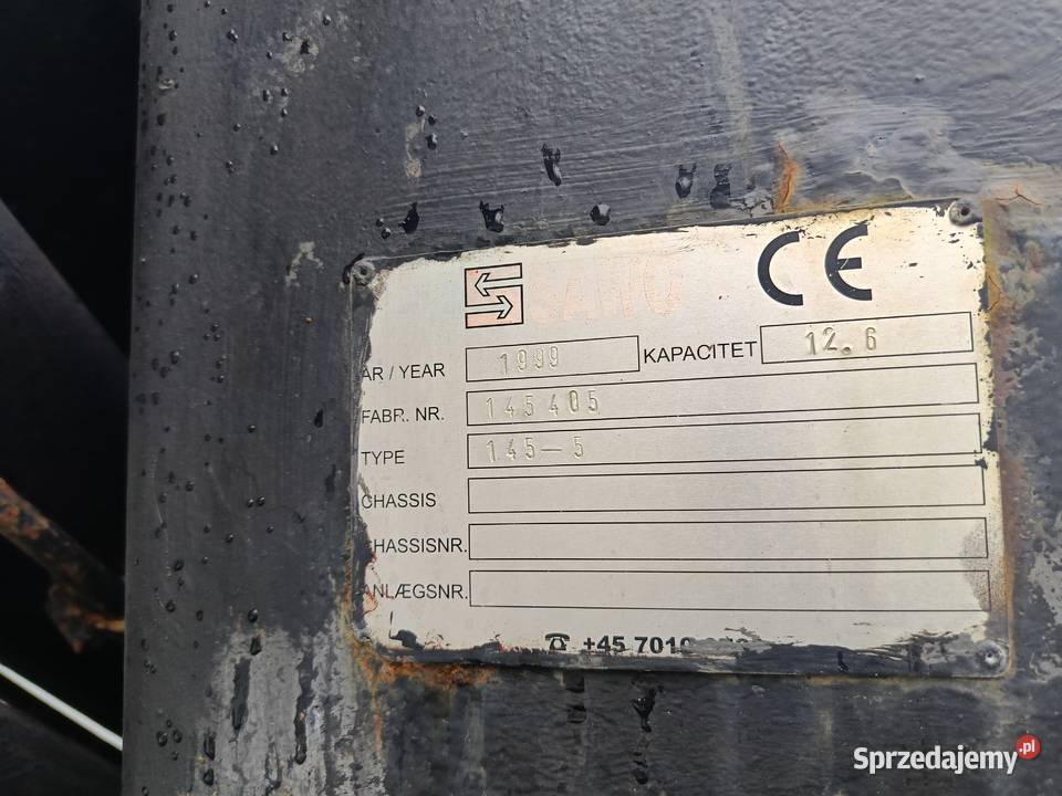 HDS Hiab 1455 radio nie Gaworzyna