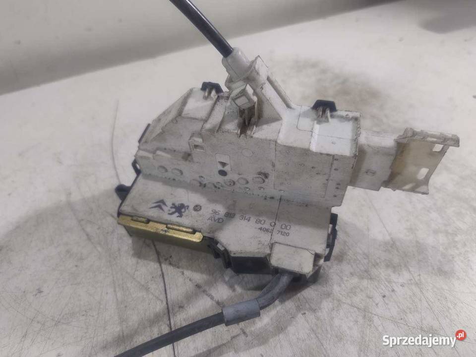 ZAMEK DRZWI PRAWY PRZÓD CITROEN C4 6 PIN wielkopolskie