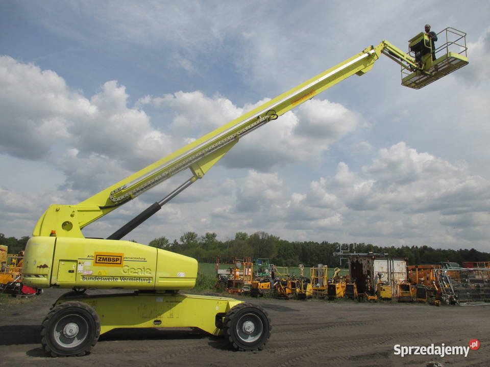 Podnośnik koszowy spalinowy 4x4x4 34 m Genie Pleszew