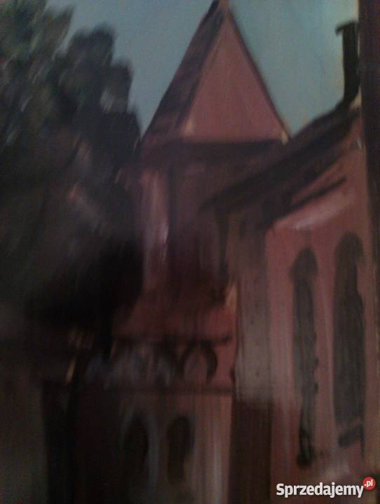 obraz olej EGerlach baszta