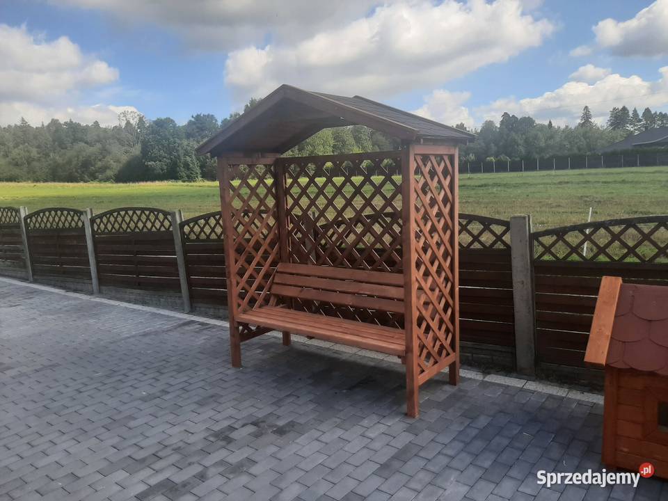 Pergola z ławką małopolskie Jordanów