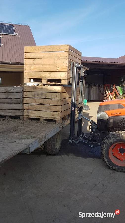 Maszt do ciągnika lekki sztaplarka do traktora Maszyny rolnicze Glewiec sprzedam