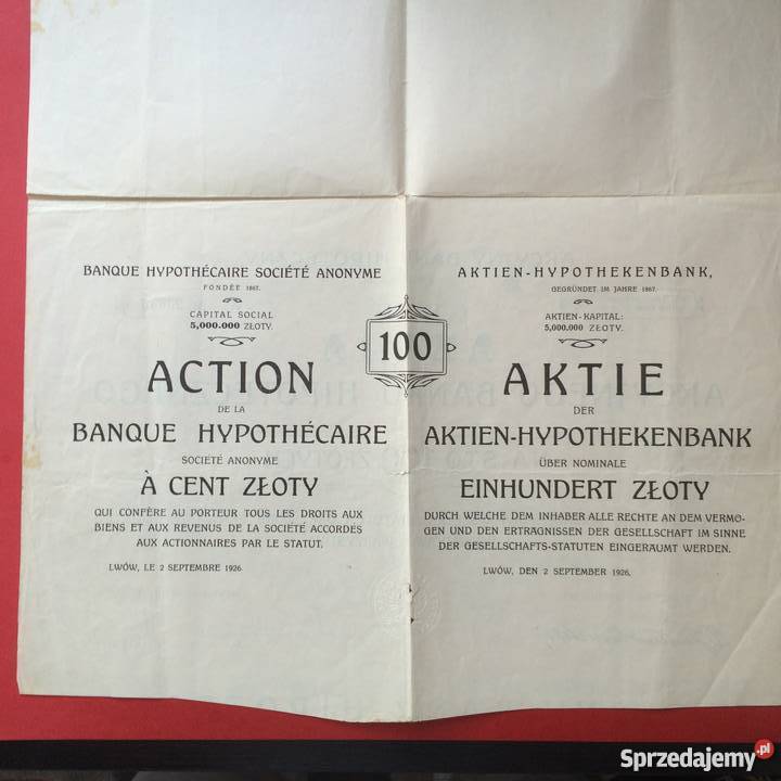 Akcja 100 Szczecin sprzedam