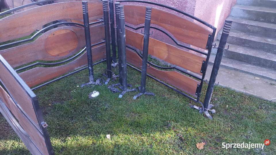 Barierki ogrodzenie barowe ogródek Kraków