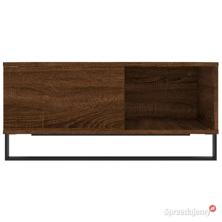 Stolik kawowy brązowy dąb 80x80x365 WM830795