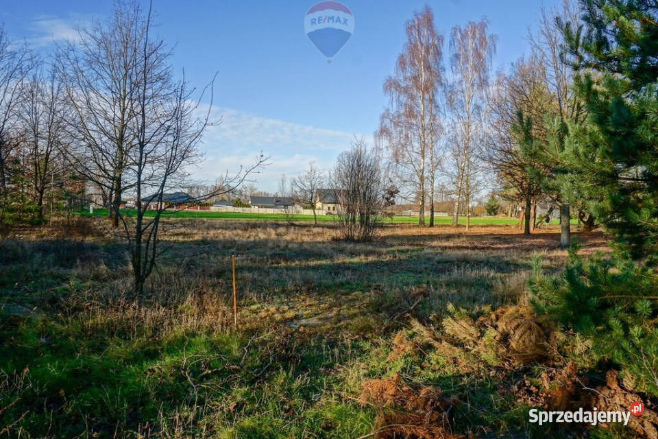 Działka budowlana 1096m2 Grądy k Żyrardowa 47m Sprzedaż sprzedam