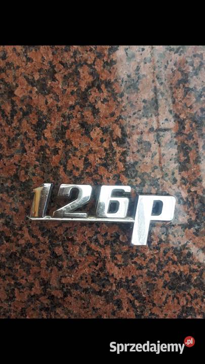 Emblemat oryginalny fiat 126p maluch